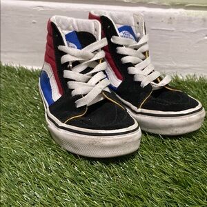 Vans Kids Sneakers - Black, Red, Blue